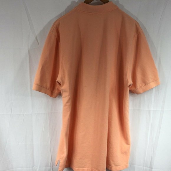 Brooks Brothers 346 Polo Shirt Men’s Orange XL - Picture 3 of 5